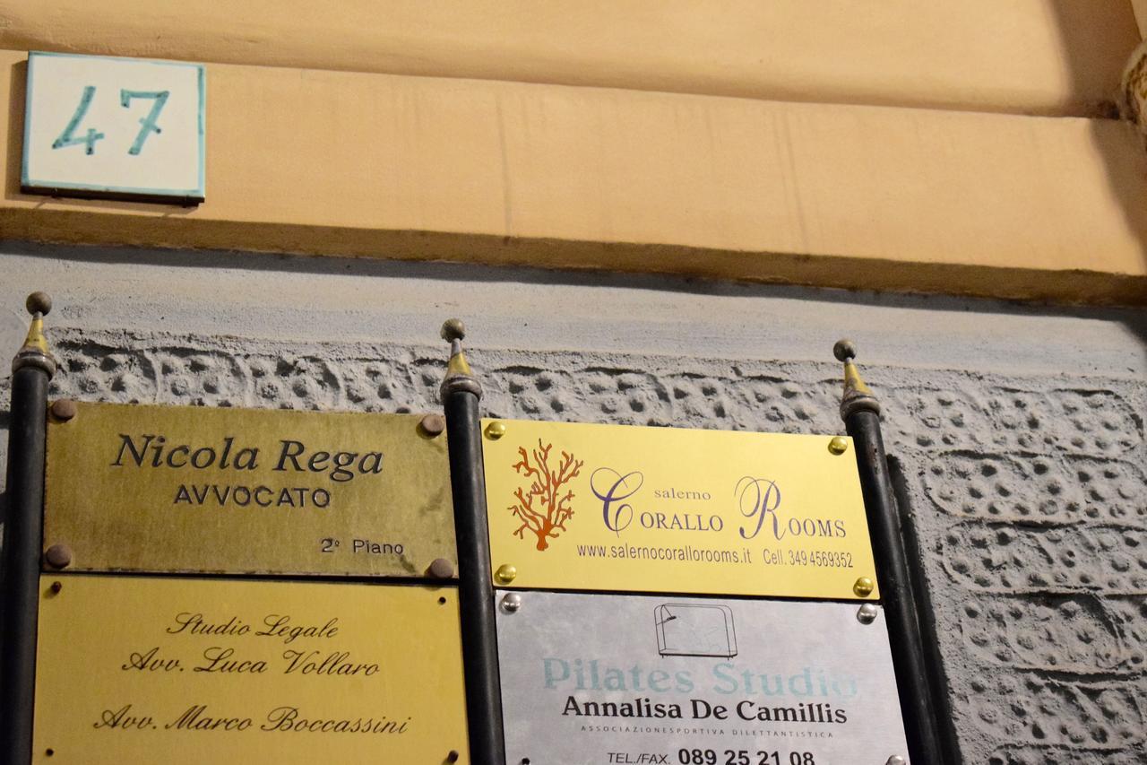 Corallo Rooms Salerno Exterior foto